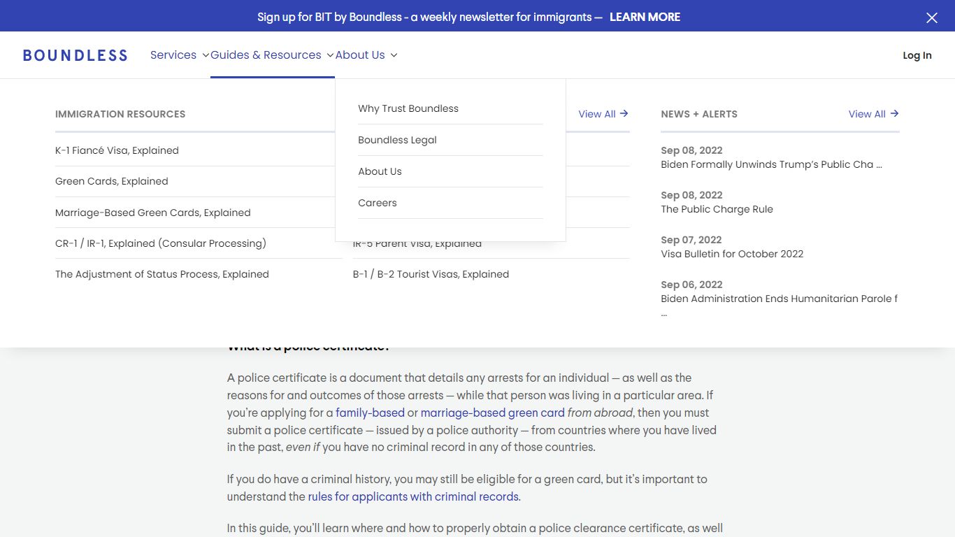 How to Obtain a Police Clearance Certificate - Boundless